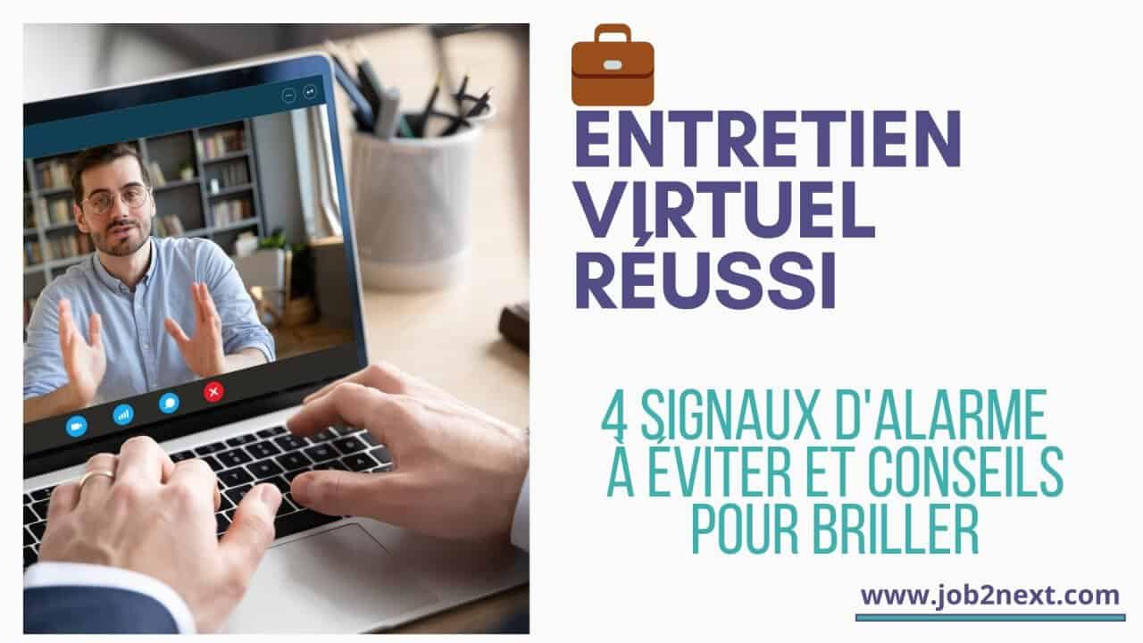 L’Entretien Virtuel : Optimisez Votre Succès avec une Présentation Impactante!